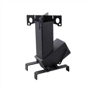 Siyah Odun Yanan Roket Sobası