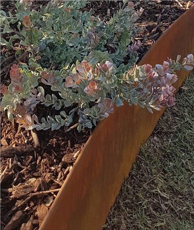 Esnek Corten Çelik Bahçe Kenarı