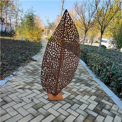 Açık Modern Sanat Metal Heykel