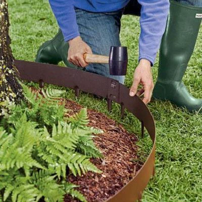 Corten Çelik Bahçe Kenarı