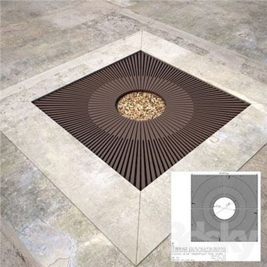 Corten Çelik Ağaç Izgarası