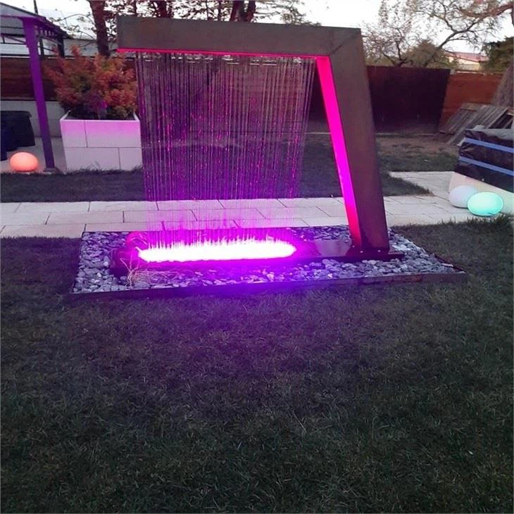 Stainless Waterfall Fountains