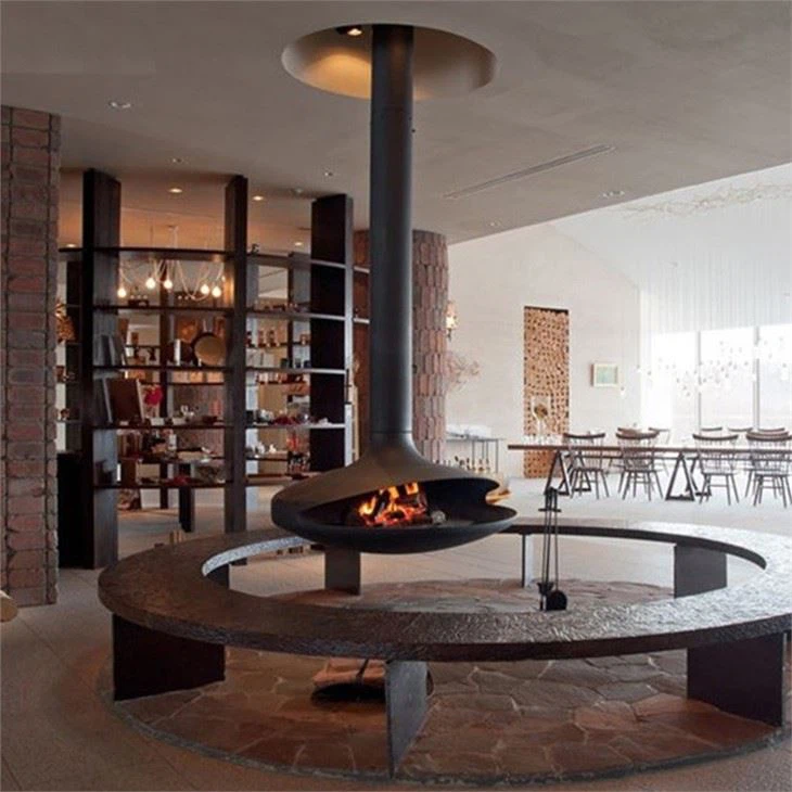 Cocoon Hanging Fireplace