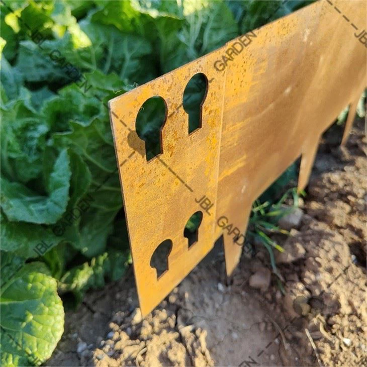 Curved Metal Edging