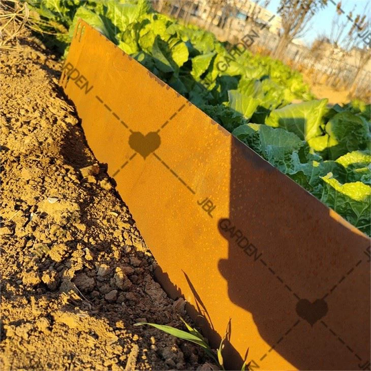 Curved Metal Edging