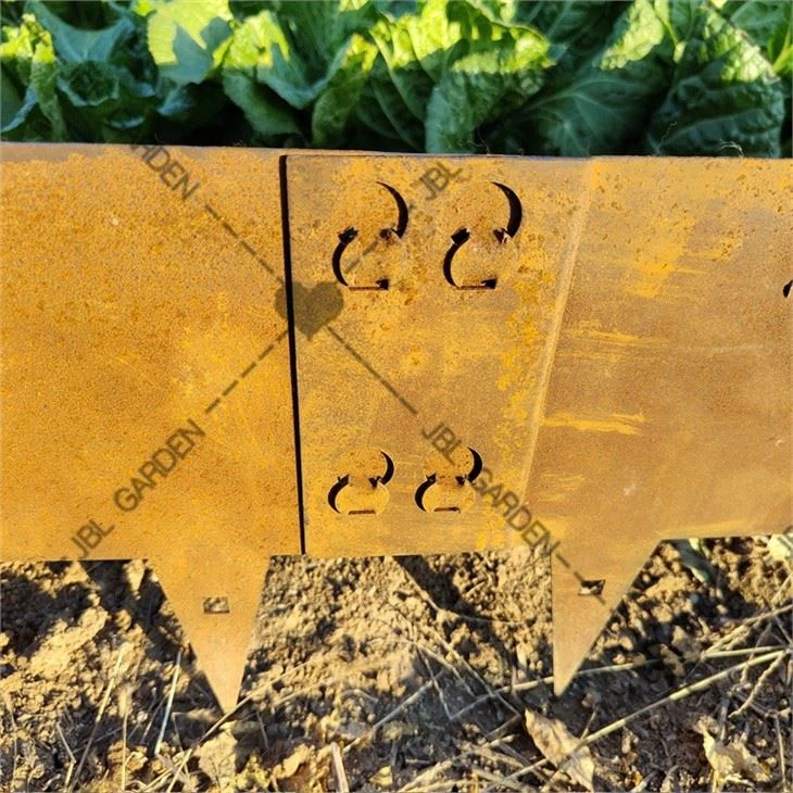 Curved Metal Edging