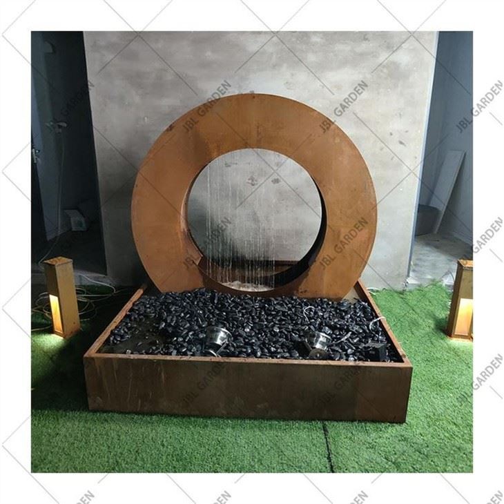 Bahçe Şelalesi Corten Çelik
