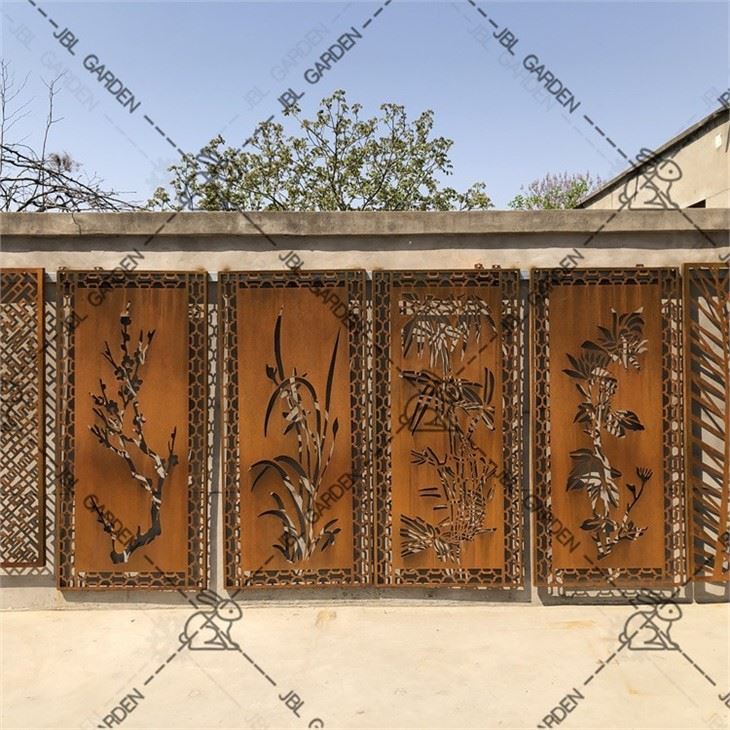 Corten Çelik Ekran Kullanarak İlham Veren Fikirler