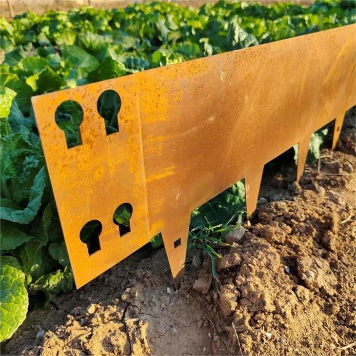Modern Style Corten Steel Garden Edging