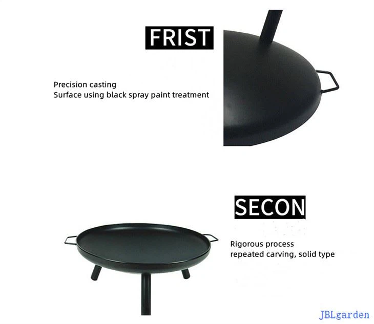 Outdoor Camping Iron Folding Bonfire Brazier