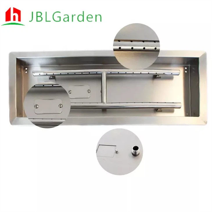 Rectangle Fire Pit Burner Kit