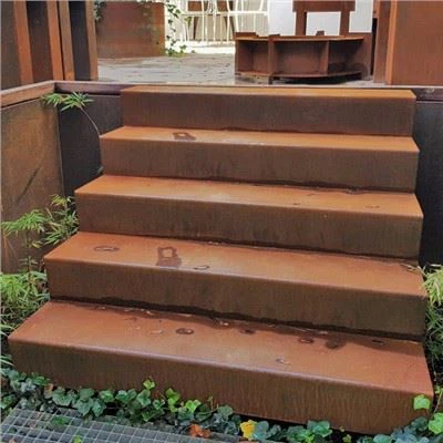 Corten Çelik Basamaklar