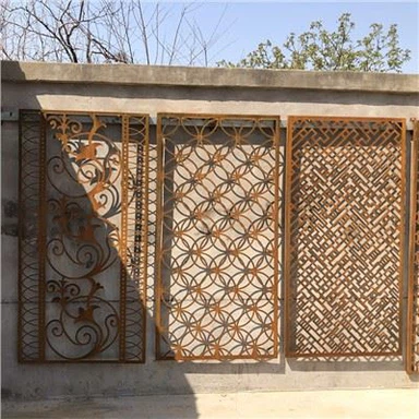 Dekoratif Metal Gizlilik Ekranları