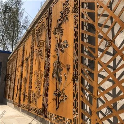 Dış Mekan Lazer Kesim Metal Panel