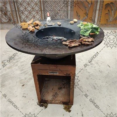 Paslı Corten Barbekü Izgara