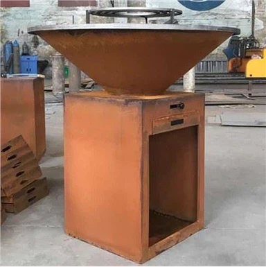 Paslanmaz Çelik Açık Ateş Çukuru