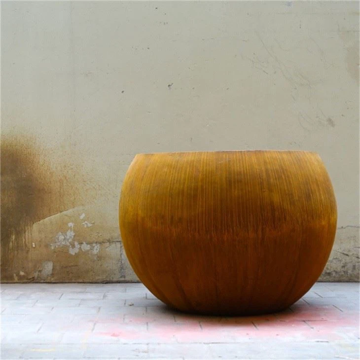 Kare Metal Bahçe Yetiştiricilerinin Corten Steel