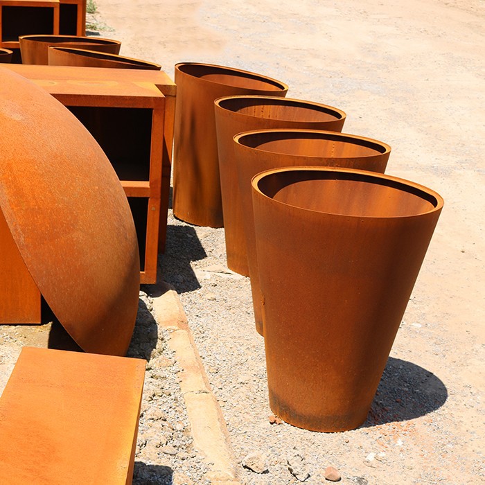 Custom Size Corten Steel Planter suppliers