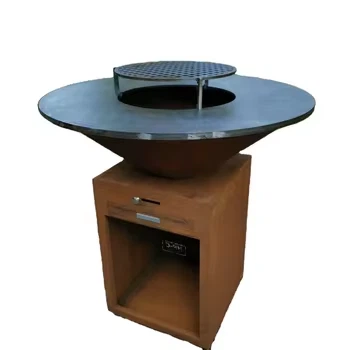 Freestanding Fire Pit Grill