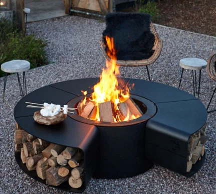 Galvanized Steel Outdoor Fireplace suppliers