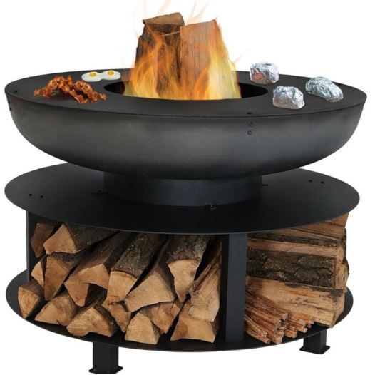 Garden Black Camping Fire Pit