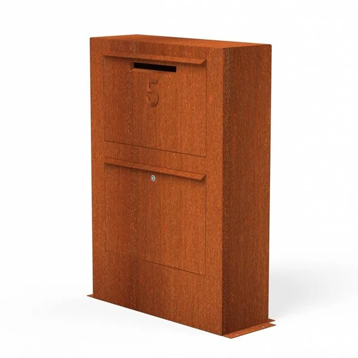 Garden Use Corten Steel Mailboxes