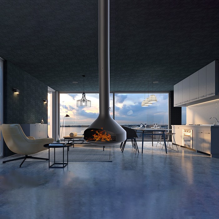 Hanging Fireplace Firepits factory