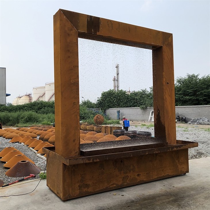 Modern Water Features Steel Fountain high quality