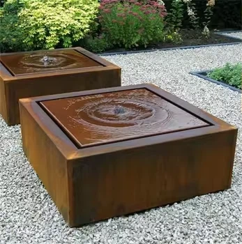 Patio Decoration Steel Water Fountain