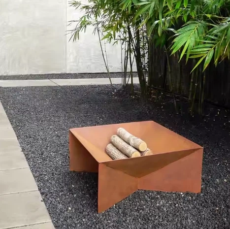 Rusty Fire Pits For Heating