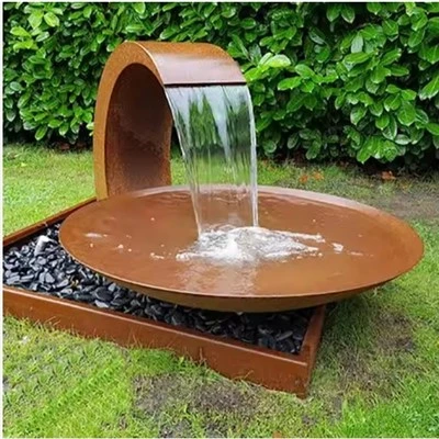 Corten Gölet Çeşmeleri