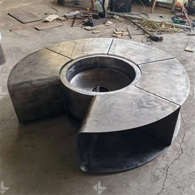 Corten Çelik Veranda Izgaralı Şenlik Ateşi Çukuru